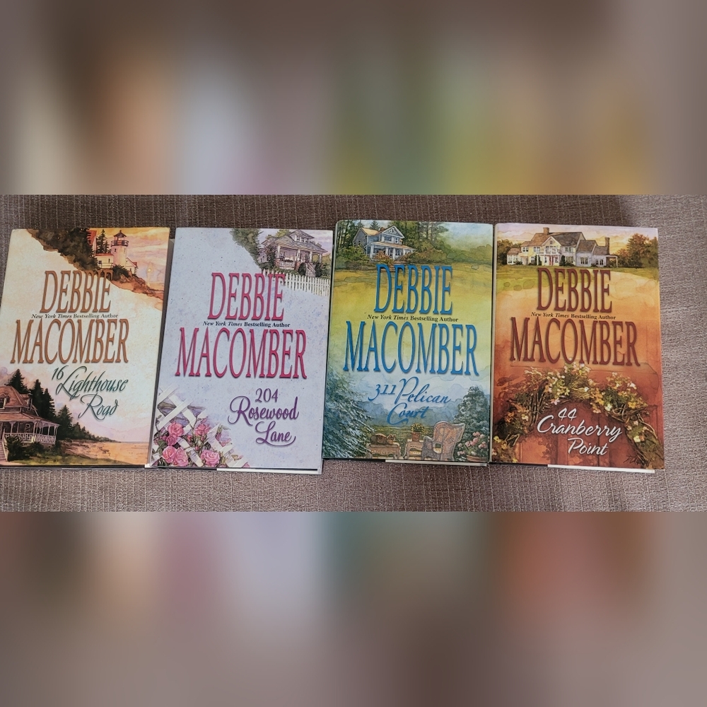Debbie Macomber Cedar Cove Wonderful Series. 1st 4 Books.Hardback. LOT